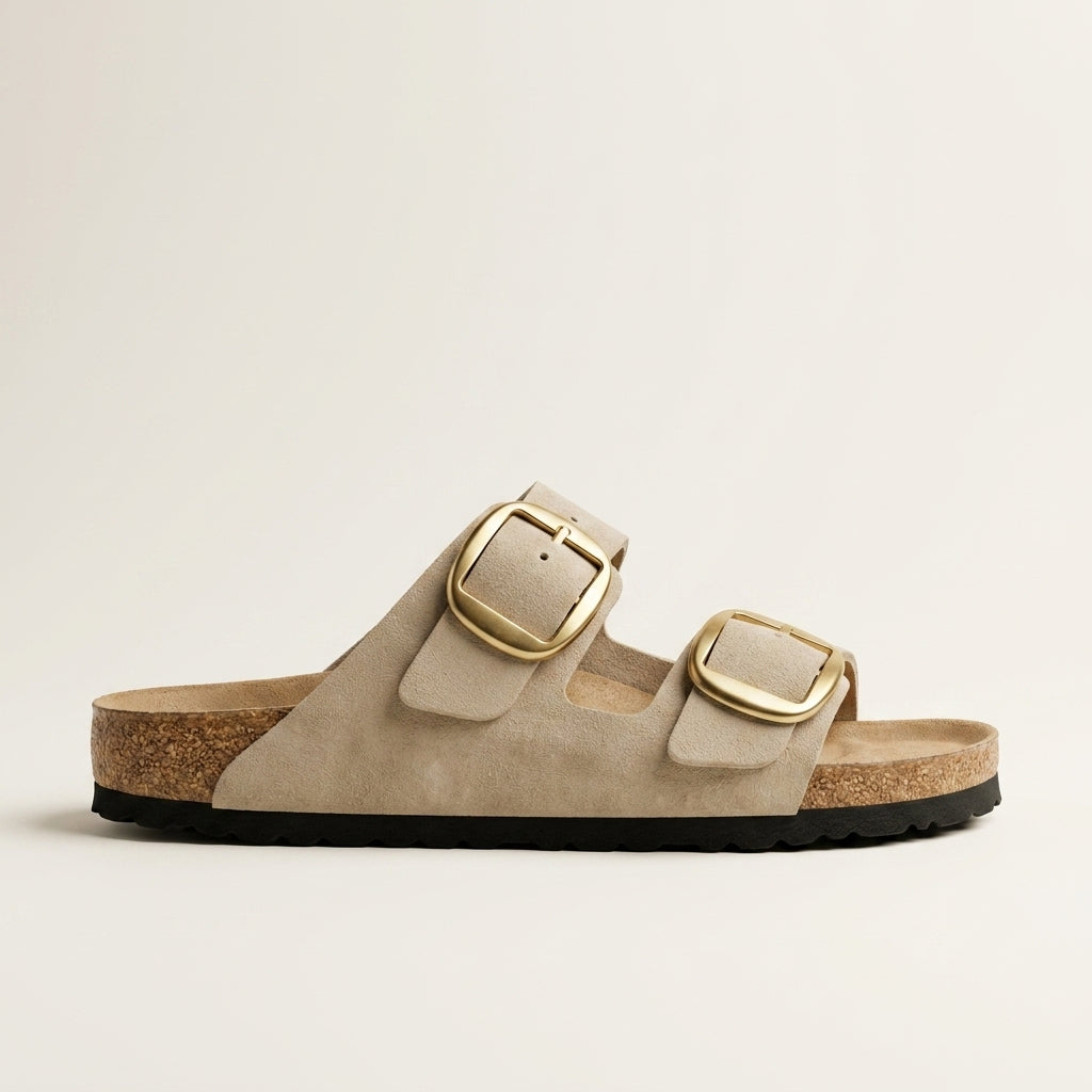 Birkenstock Arizona Big Buckle Suede Sandals